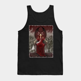 Blood Reign (wh border) by Justyna Koziczak Tank Top